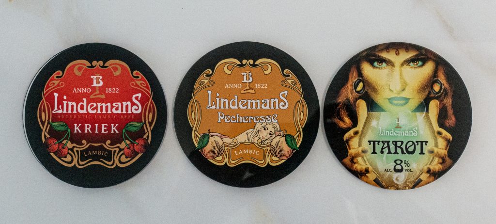 custom full-colour acrylic promotional coasters for beverage brands