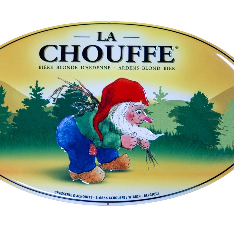 Custom Oval Aluminium Sign Board custom oval aluminium beverage sign with full-colour printed artwork