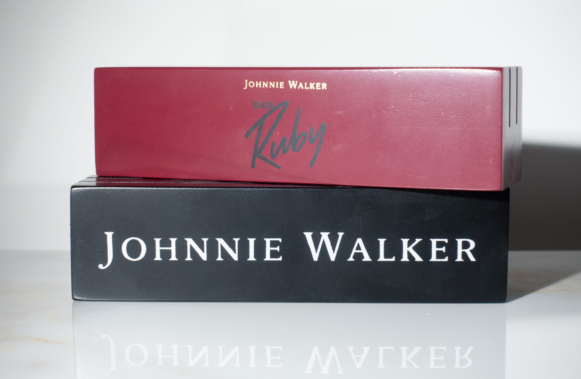 custom black and red rigid branded menu boxes for premium hospitality