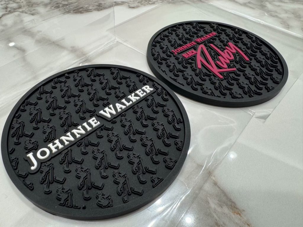 Custom Embossed Silicone Coaster